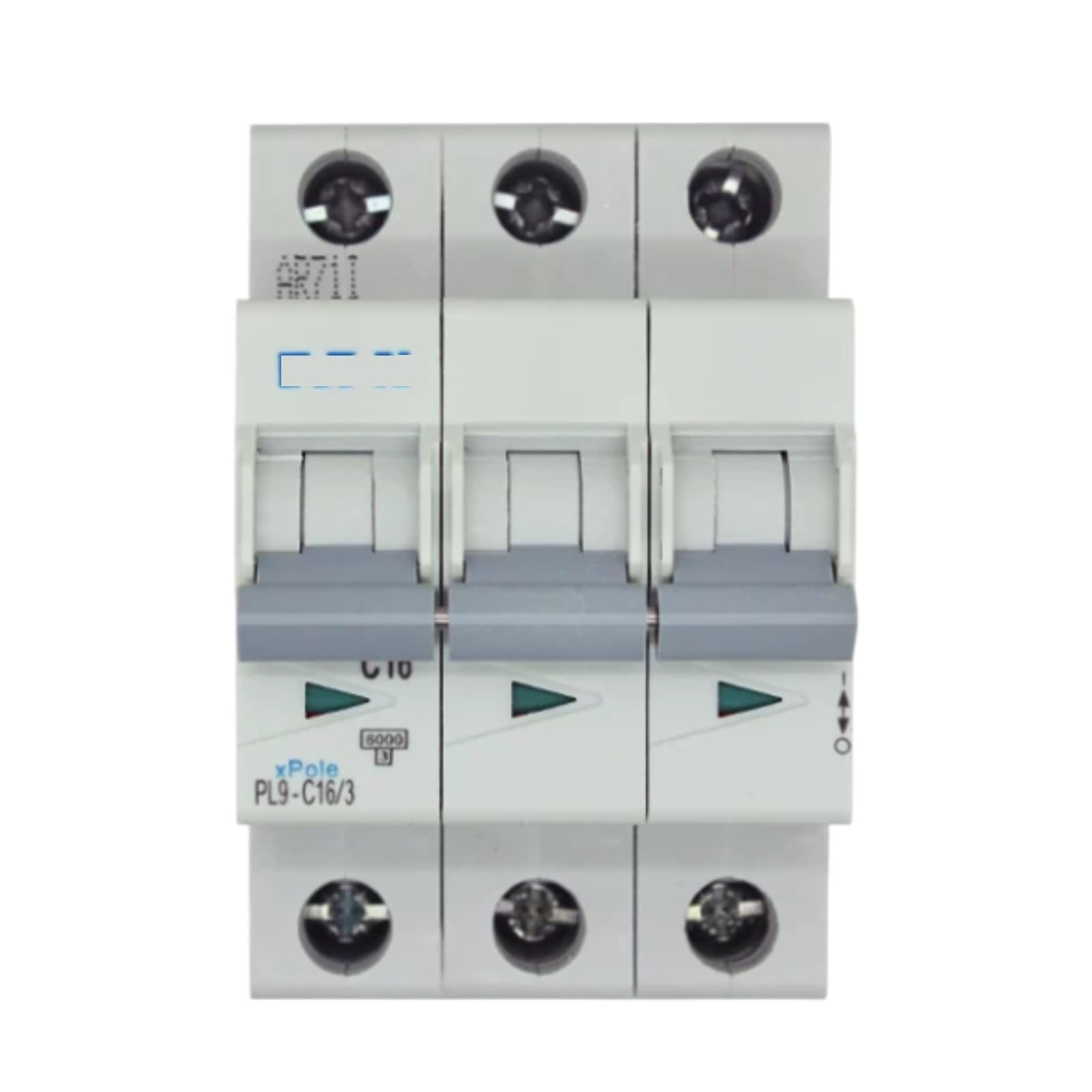 HKEJSJWA Circuit Breaker PL9-C16/3 294585, 16A 3P Mini Circuit Breaker