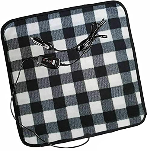 ZONETECH Black and White Warming Pad, Warms on Cold Weather, Perfect Sizing for Pets