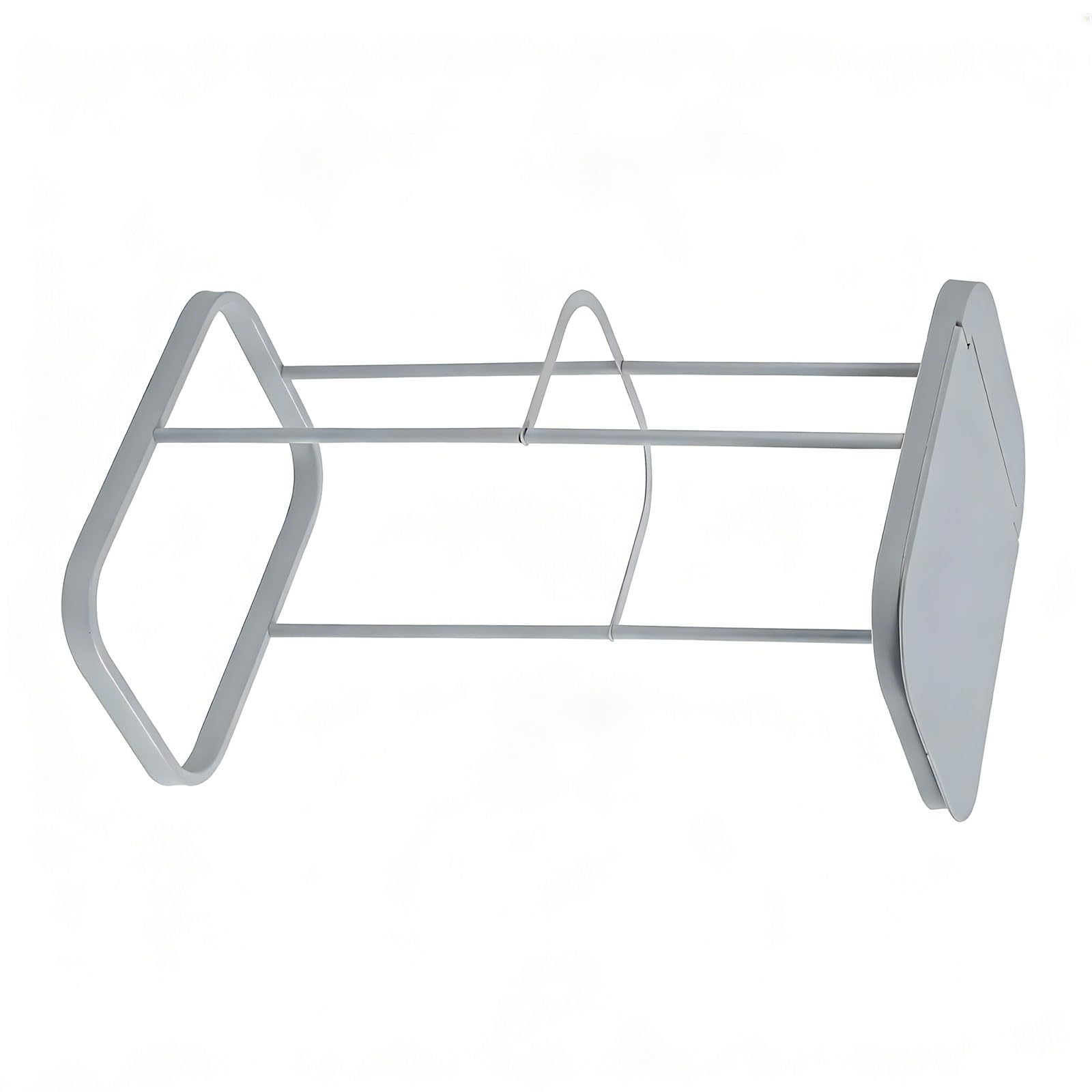 Soporte para bolsas de basura de plástico resistente con tapa de fácil apertura y estante multiusos para uso doméstico, planificador de plástico resistente