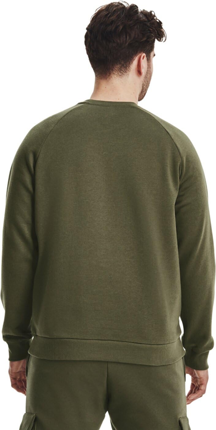 Under Armour Rival Fleece Crew Felpa In Pile, Uomo
