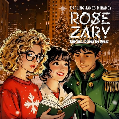 Rose Zary and the Holiday Joy Quest Audiolivro Por Darling James Miramey capa