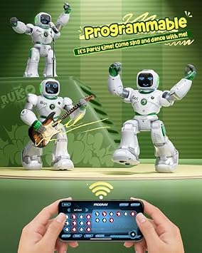 Ruko 8809 Robot Dinosaur and 1088 Smart Green Robot