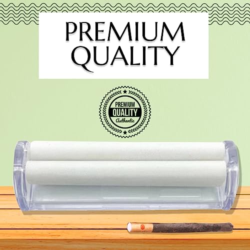 Image of ROYAL SWAG Rolling Machine Quick Fill Tobacco Machine | Roll Your Own Wellness Stick 110 MM King Size With Metal Roller Machine | Manual Rolling Machine