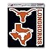 NCAA Texas Longhorns Team Decal, 3-Pack