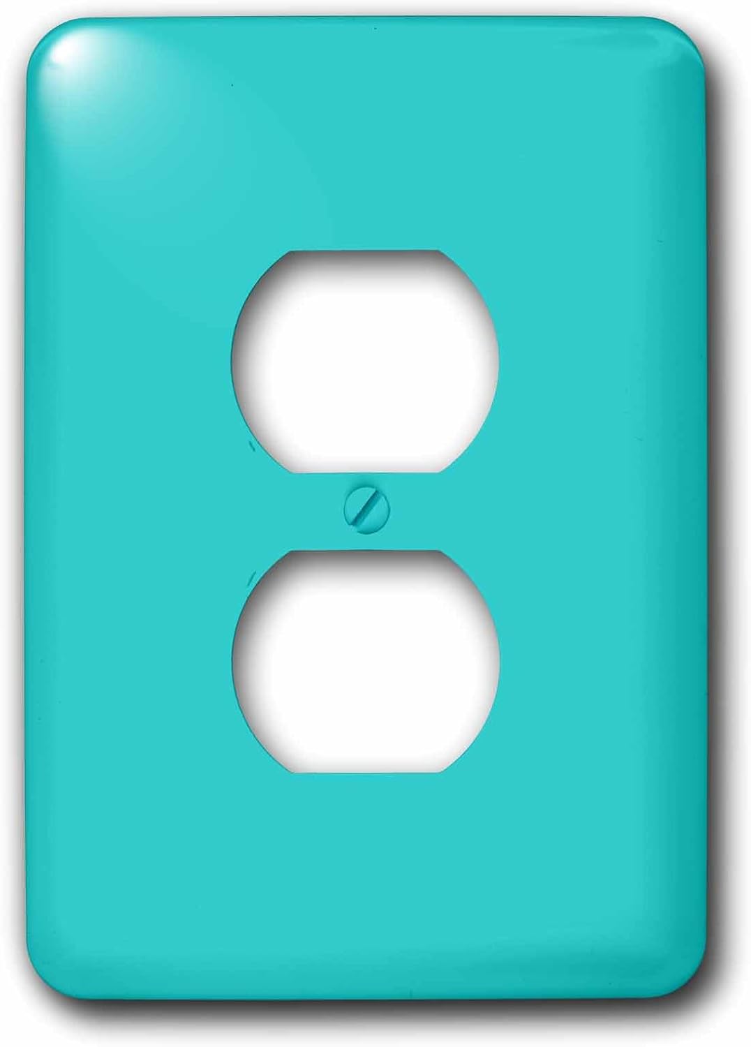 3dRose lsp_32024_6 Two Plug Outlet Cover with Ocean Aqua
