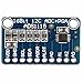 Produktbild LIUXINDA-MK Sehr praktische 16 Bit I2C-ADS1115-Modul ADC 4 Kanäle, Verstärker mit programmierbarem Verstärkungsfaktor Analog Digital Converter Development Board Modul