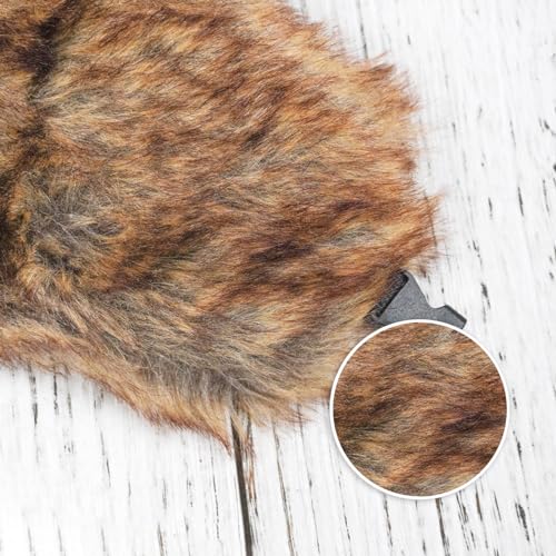 Image of ONWAY Trapper Hat Winter Hats for Women Men with Faux Fur Ear Flaps