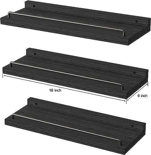 Ryofobetto WHFEI9765 Floating Shelves For Wall Decor Bathroom Shelves Over Toilet thumb #2