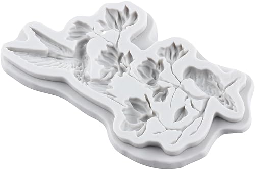 Miniatura 40 de Lingzhi Molde de fondant de abeja, moldes de silicona para decoración de pasteles, decoración de cupcakes, caramelo de chocolate, azúcar, pasta