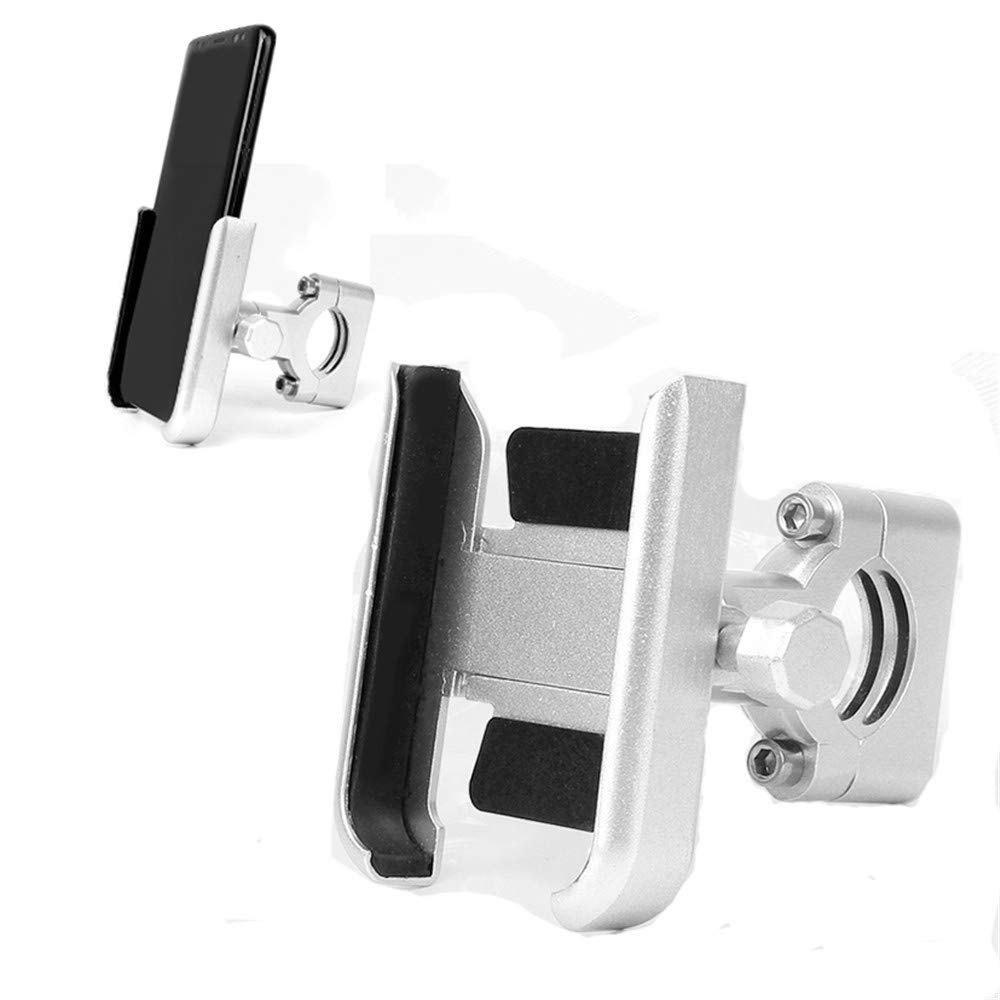 Support de téléphone de vélo guidon alliage rotation 360 pour vélos de scooter smartphone