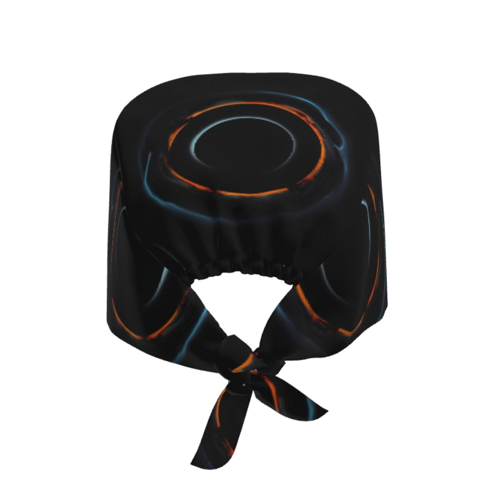YYHHAOFA Breathable Work Hat Mysterious Cosmic Black Holes Printed for Chef, Nursing, Spa, Facial Care, Fitness