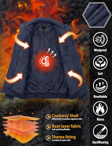Image of TACVASEN Men's Lightweight Military Cotton Jacket Casual Windbreaker Coat