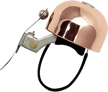 Crane Bike Bell E-Ne Bicycle Bell, Made in Japan for Road Bikes or Mountain Bikes, Fits All Handle Bar Sizes & Types