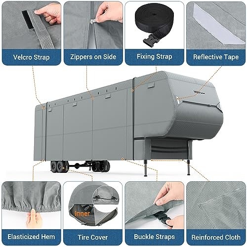 Vigorvan VGV-NEW107 Upgraded 5Th Wheel Rv Cover thumb #3