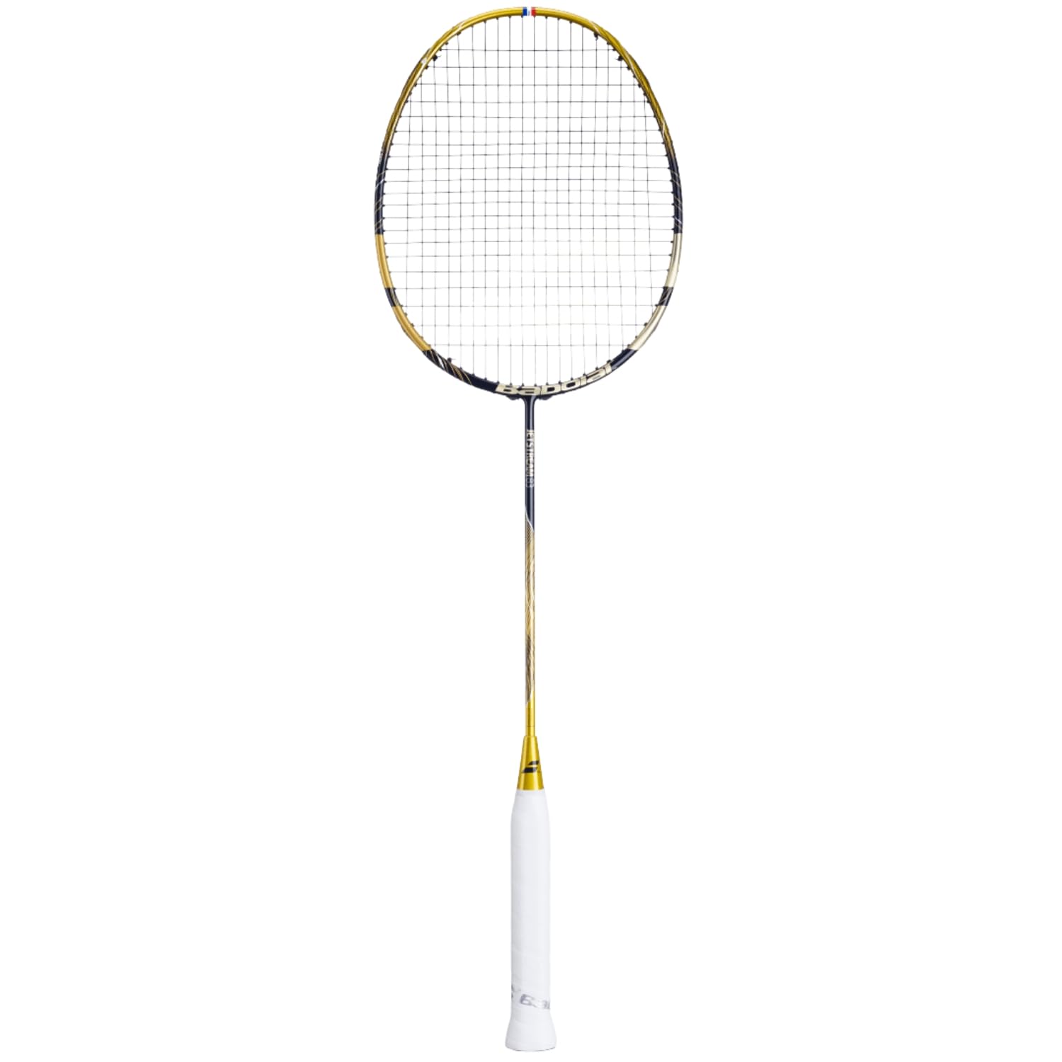 Babolat Jet Stream 83 Badminton Racquet, Black and Gold, 4U Grade, Lightweight Aerodynamic Design for Fast All-Round Play-image-6