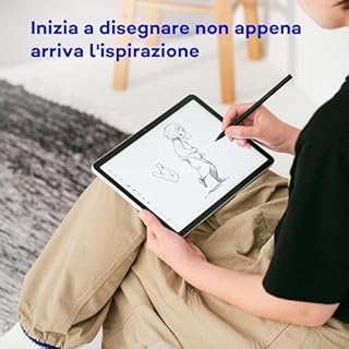 Wacom MovinkPad 11 Tavoletta Grafica, tablet Android 14 (11″) per giovani creativi, con Wacom Pro Pen 3, display nitido, vetro opaco, fotocamere fronte/retro e app creative preinstallate