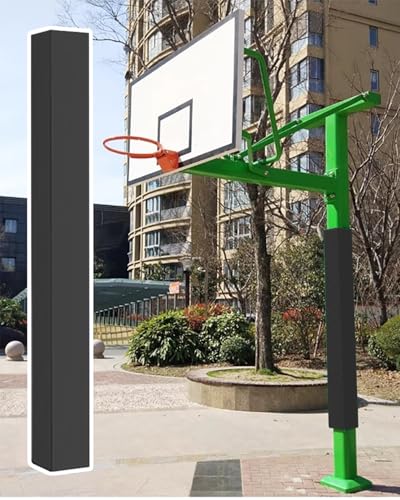 Rembourrage carré pour poteau de basket 7x7 de support de garage
