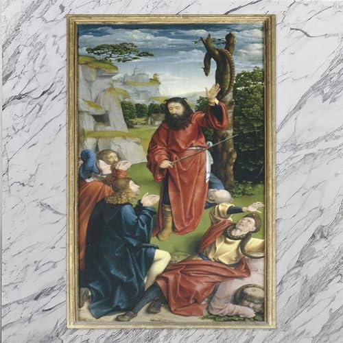 Impression toile Moses Jan Joest déco murale chambre 30x45 - 7