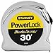 4 X Stanley 33-530 30 Powerlock Tape Rule with Blade Armor Coating