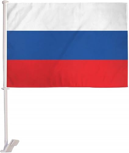 Premium 12x18 Lot of 12 (Dozen) Russian Federation Car Vehicle 12"x18" Flag