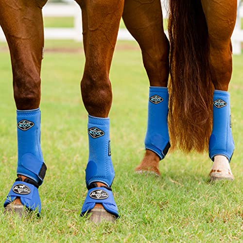 Image of Professional's Choice 2XCOOL Sports Medicine Horse Boots | Protective & Breathable Design for Ultimate Comfort & Durability in Active Horses | Value 4 Pack