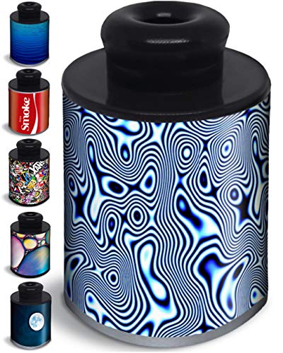 SMOKE ERASER V4: Personal Air Filter. Smoke In, Odorless Air Out. Patent Pending Design Dries to Like New via Removable Lid & Prefilter (Dry Sploofs Don't Clog). Conceal All Odor & Smoke. Buddy Sploof