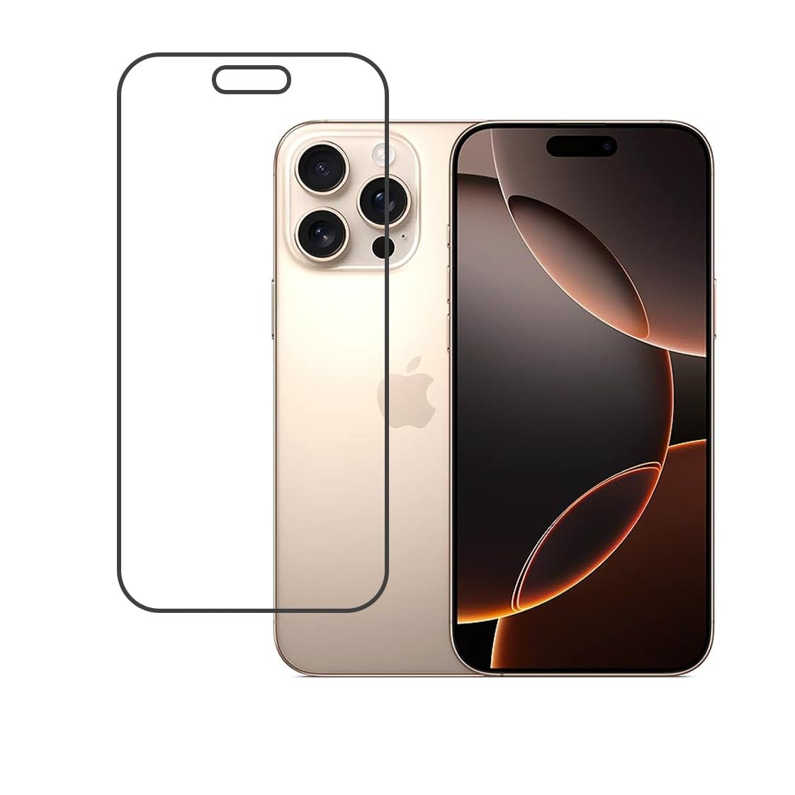 DVTECH® Mobile Front Screen Protector Compatible With Apple iPhone 16 Pro 9H Protective Unbreakable (Flexible Screen Protector) (B0DH264191) Amazon Price History, Amazon Price Tracker