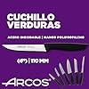 Arcos Juego Cuchillos Cocina Profesionales| Cuchillos Cocina Profesional | 6 pzas | Cuchillos Acero Inoxidable Mango Negro | utensilios de cocina serie Niza | Apto lavavajillas #3