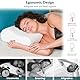 Nackenstützkissen Höheneinstellbares aus Memory Foam Orthopädisches und Ergonomisches Kopfkissen für Bett Kissen Hilft bei Nackenschmerzen Nackenstütze und Anti Schnarch Waschbarem Polyes. Bezug