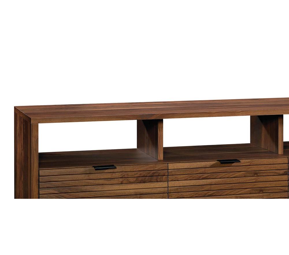 Amazon.com: Sauder Harvey Park TV Credenza, Accommodates up to 70