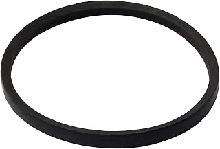 1Pcs 16 Inch Girth, Drive V Belt, Power V-Belt, 0.39Inch Width 0.24Inch Thickness, Rubber Power Transmission Belt for Industrial Machinery Mower Black M16