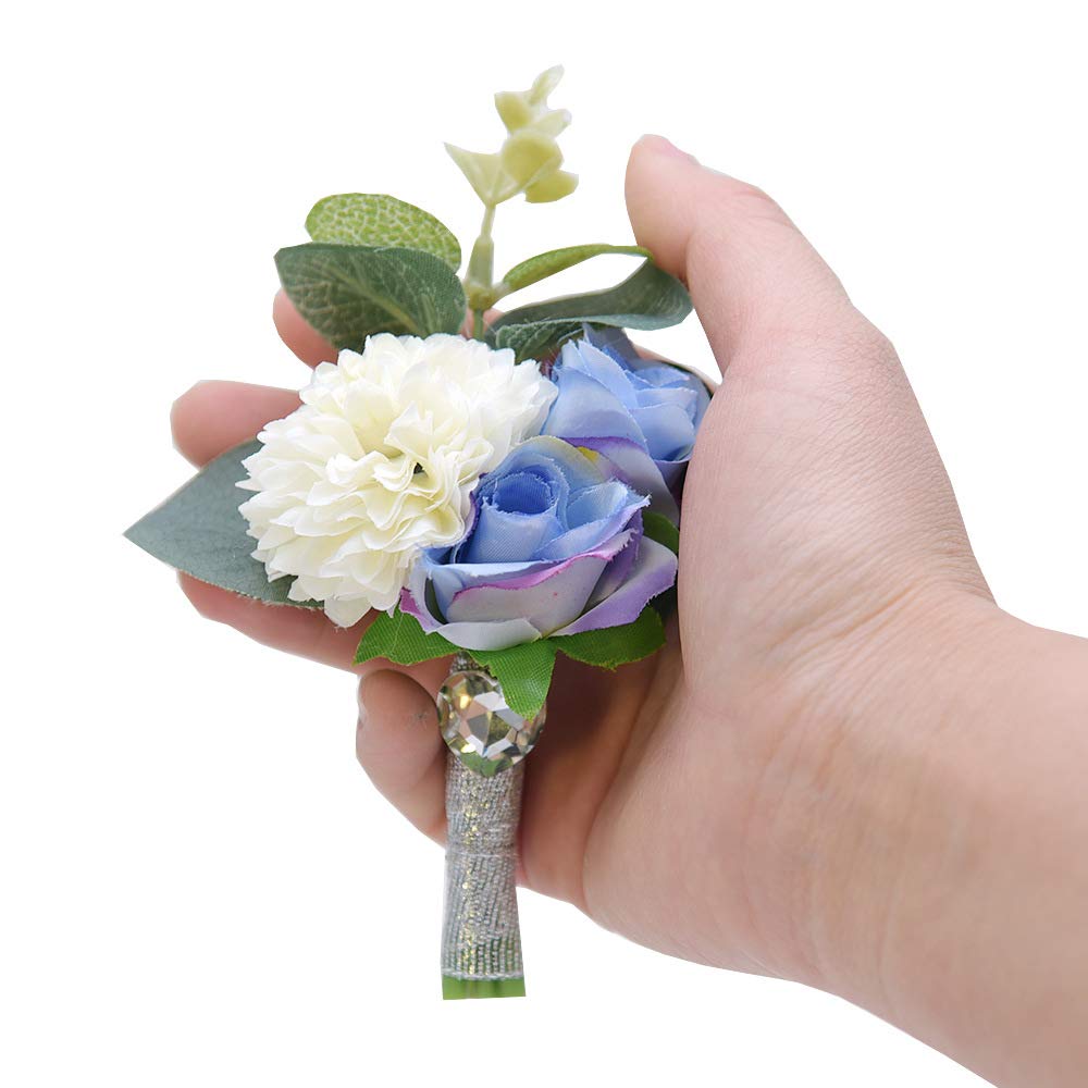 Bouquet Demoiselle D'honneur Rouge Pour Mariage Avec Des Roses