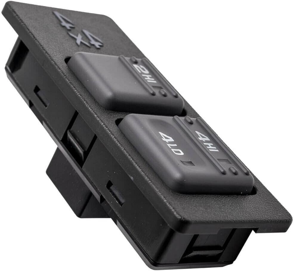 Car Drive Transfer Switch 4X4 4Wd Wheel Drive Switch 15969707 Transfer Case Selector Dash Switch Compatible for K1500 K2500 Cars Trucks Boats Rvs