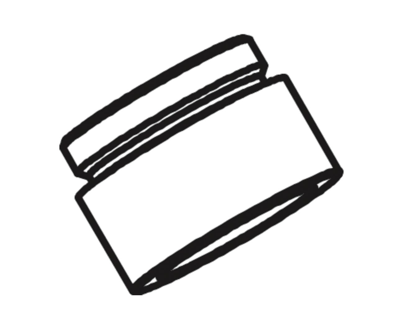 Carcasa para aireador Kohler 1008772-CP en cromo pulido para grifo
