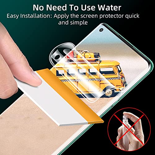 Image of Blacksheep High Sensitivity Hydrogel Screen Protector Compatible with OnePlus 12R 5G Matte Transparent Soft TPU Protective Film [Fingerprint Unlock Compatible] [Clear HD]