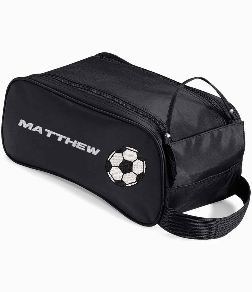 Personalised Football Boot Bag Football Gift Embroidered (Royal Blue)