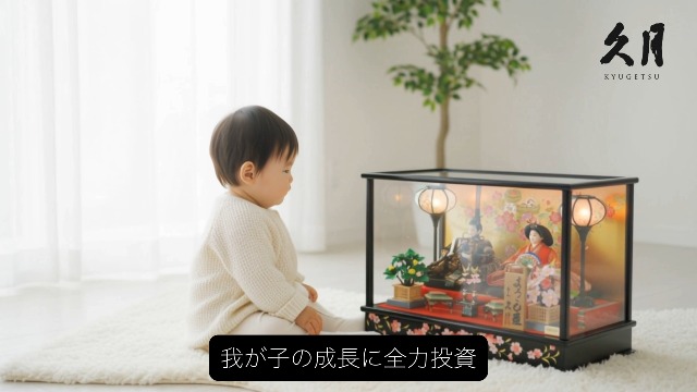 Amazon | 人形屋ホンポ 雛人形 久月 ひな人形 ケース飾り 親王飾り