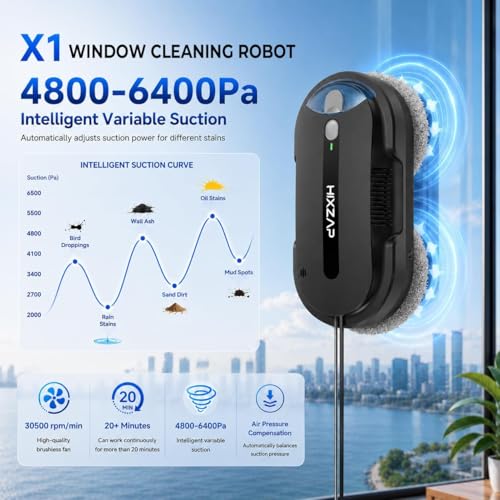AI Smart Cleaning Robot Window