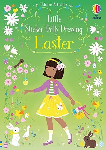 Usborne Little Sticker Dolly Dressing 5 books collection set for kids (Easter, Kittens, Parties, Pets, Princesses) image 5