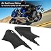 Aukson Air Cover Fairing,1 Pair Black Air Cover Fairing Insert Part for Yamaha YZFR6 YZF-R6 2003-2005