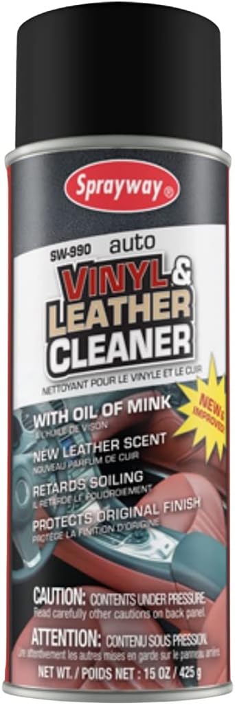 Vinyl & Leather Cleaner, 15 oz. can, 1 Count