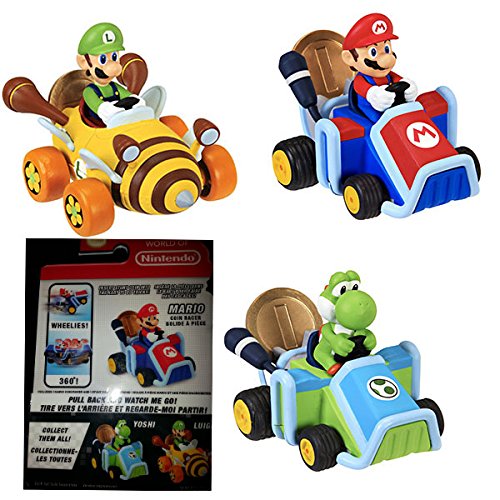 Jakks pacific uk - Super Mario - Figura Coin Racers (Varios Modelos)