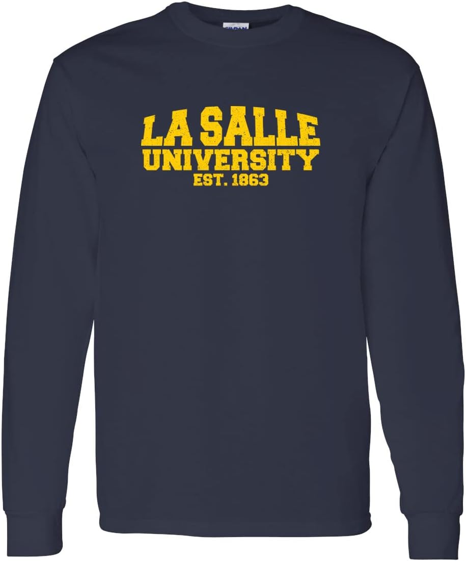 CreateMyTee | La Salle University est 1863 Long Sleeve T-Shirt