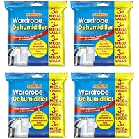 151 Products LTD 12 x Wardrobe Dehumidifier