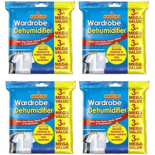 151 Products LTD 12 x Wardrobe Dehumidifier