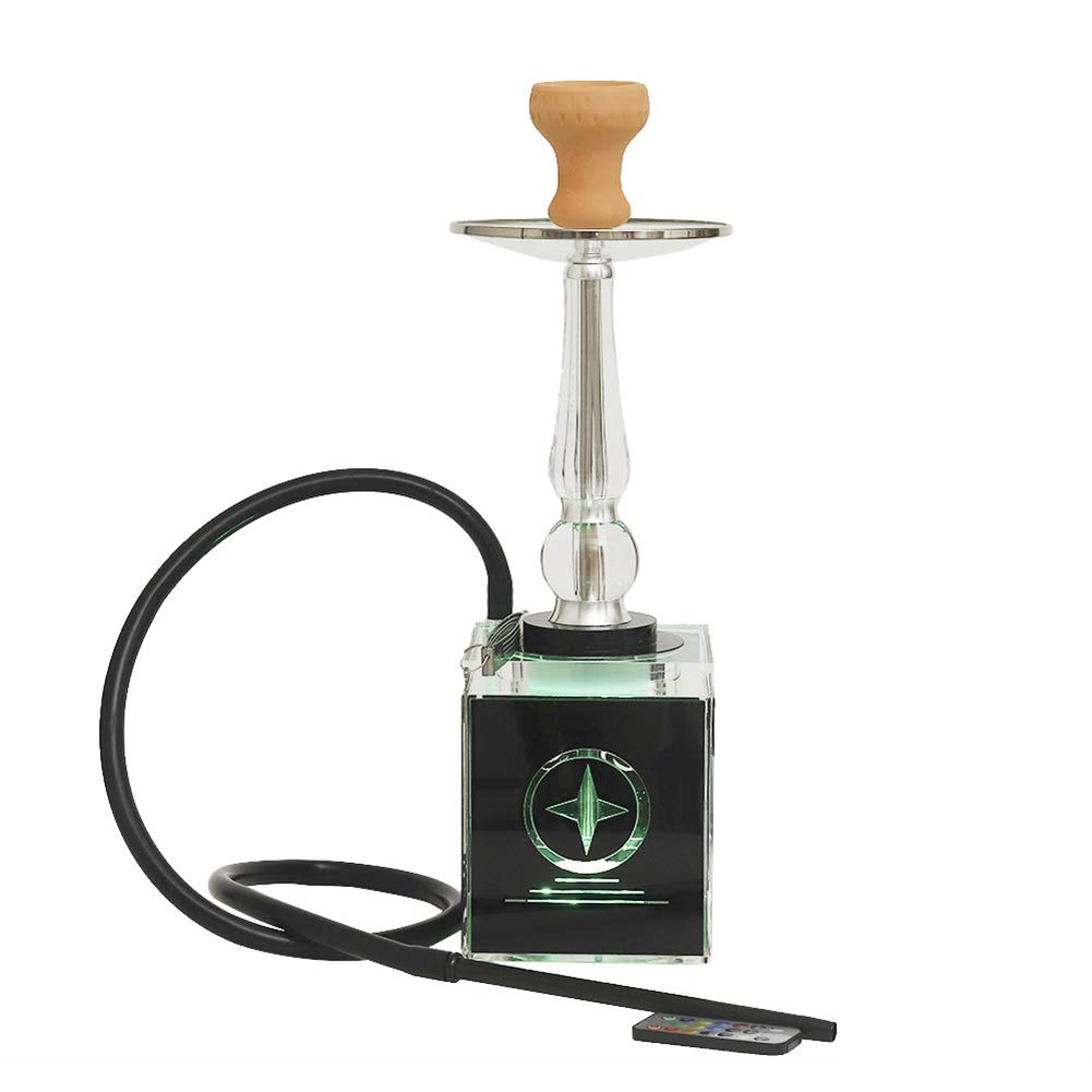 Cachimba Cachimba de Pipa Grande, Cachimba de Cristal Cachimba Árabe Grande, Adecuado para Familias, Hoteles Extranjeros, Bares, Clubes, Hoteles Adecuados para Familias, Hoteles