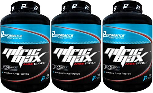 Arginina Nitric Max Amino Science 2 g Performance Nutrition 180 Tabletes Kit 3 Unidades