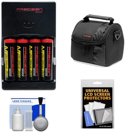 Essentials Bundle for Nikon Coolpix B500, L830, L840 Camera with 4 AA Batteries & Charger + Case + Accessory Kit