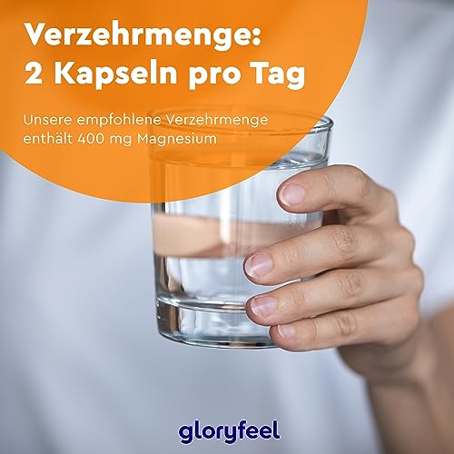 Magnesium Kapseln 400 Stück – Hochdosiertes Magnesiumoxid 760mg