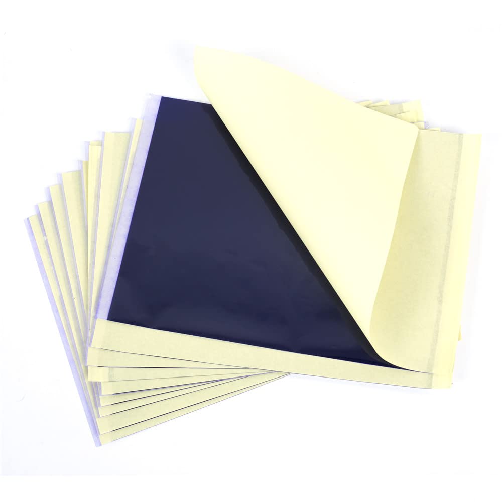 Papier transfert tatouage thermique 4 couches copieur stencil stencil et traçage carbone x3